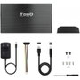 Tooq TQE-3520B Caja Externa para HDD 3.5 IDE/SATA USB 2.0 Negro